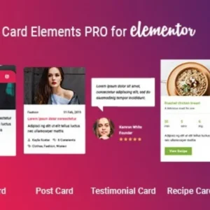 Card Elements Pro for Elementor