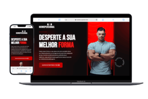 Landingpage para personal trainer