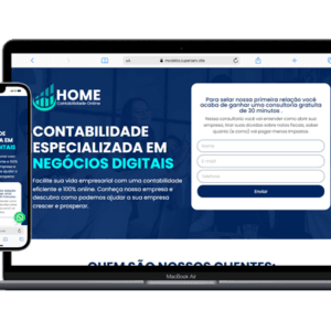 landingpage para contabilidade