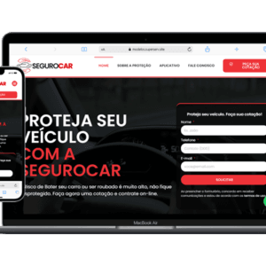 Site para seguradora