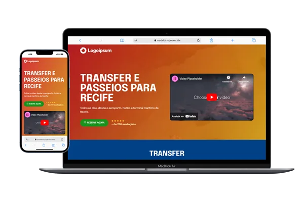 Template Landingpage Agência de Viagens