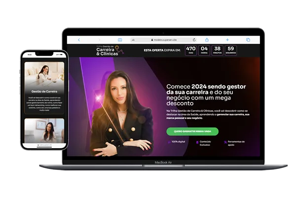 landingpage para cursos