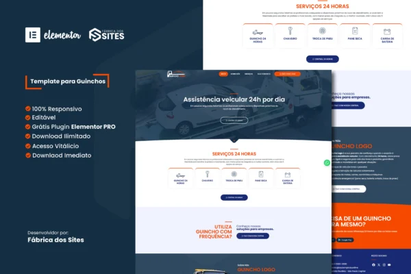 comprar templates para empresa de guinchos