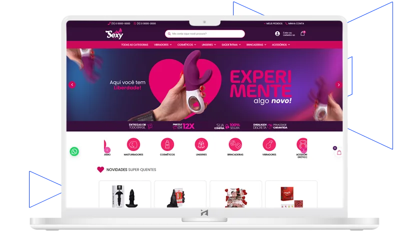 Template loja para sexyshop