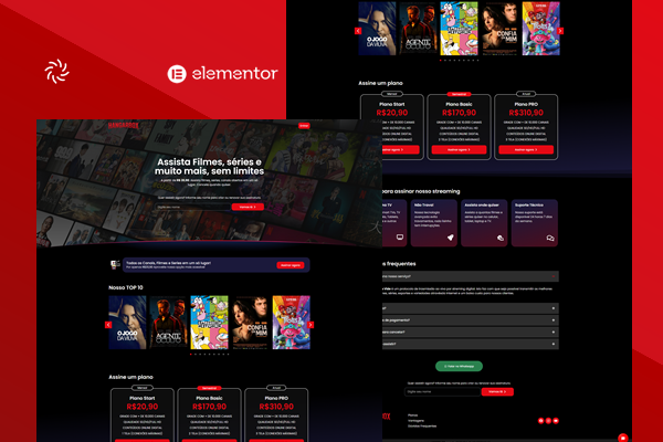 criar site para iptv